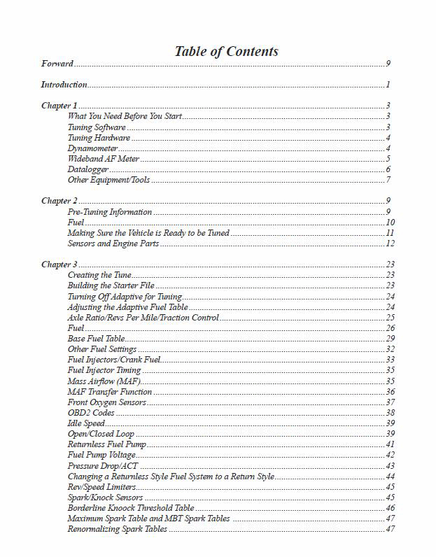 The Ultimate Ford BE/Moates EFI Tuning Guide
